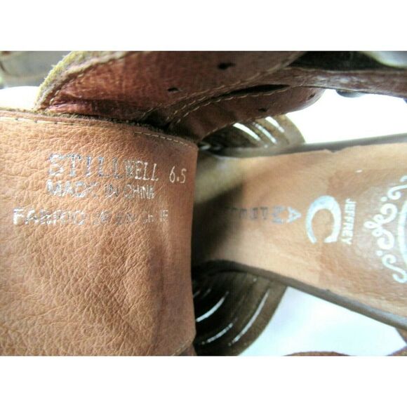 Jeffrey Campbell Brown Stillwell Ankle Bootie - Picture 10 of 12